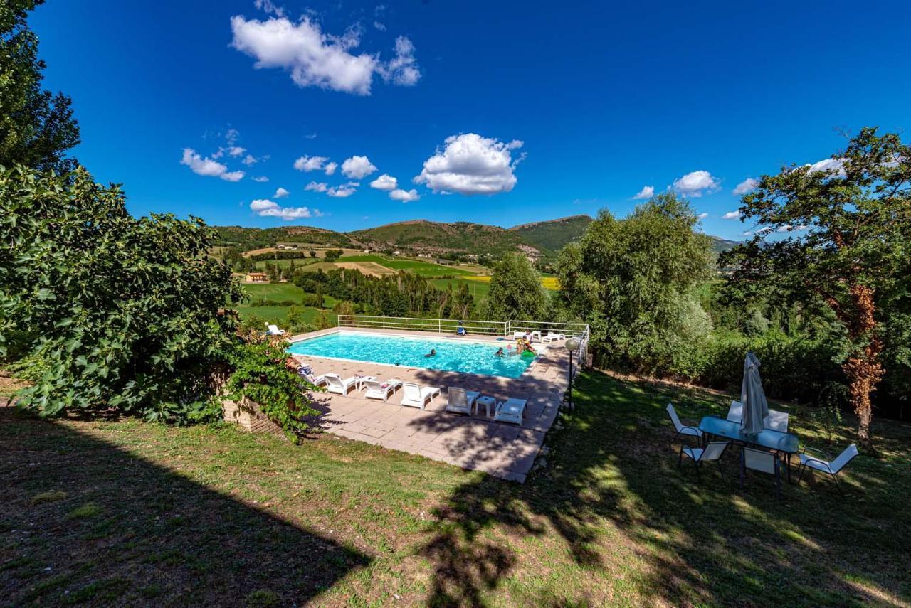 Villa Abadia Farneto Gubbio Exterior foto