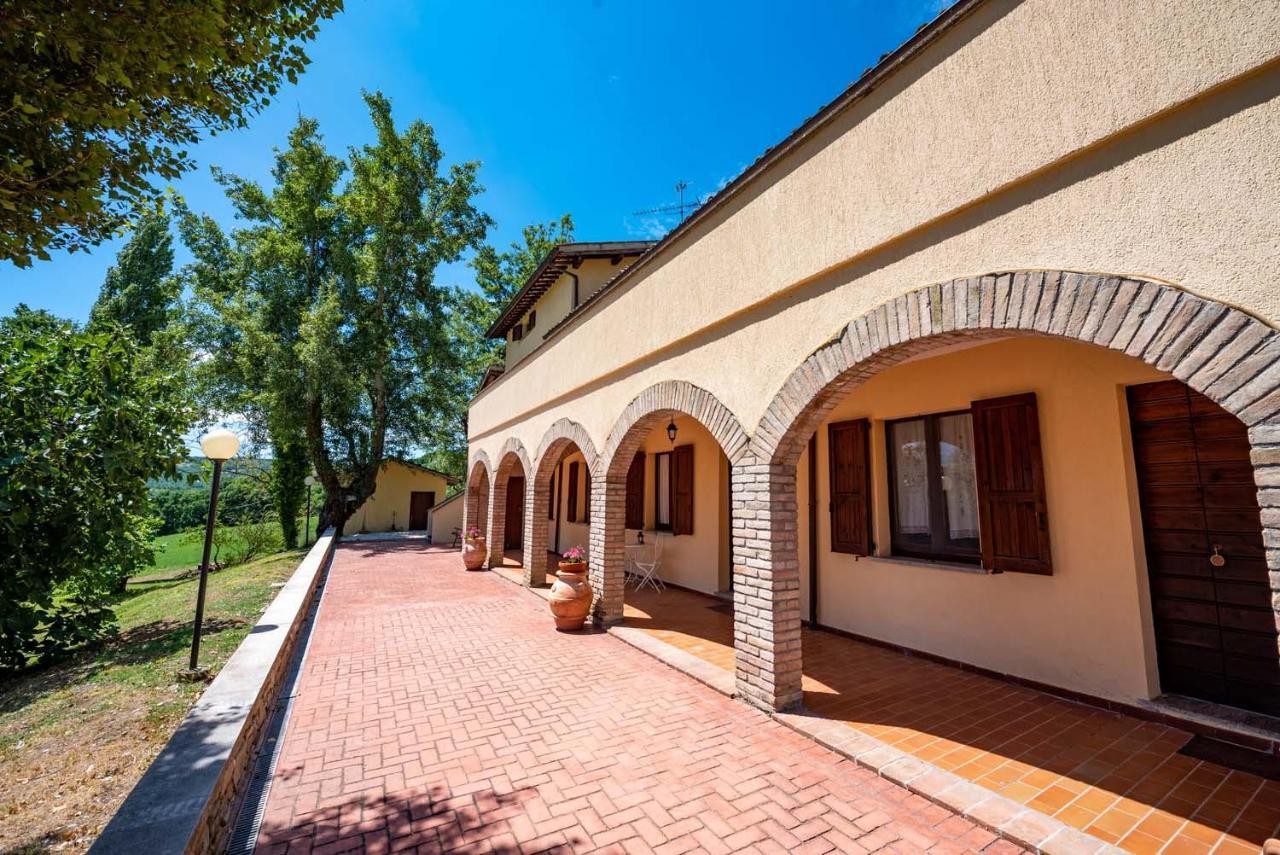 Villa Abadia Farneto Gubbio Exterior foto