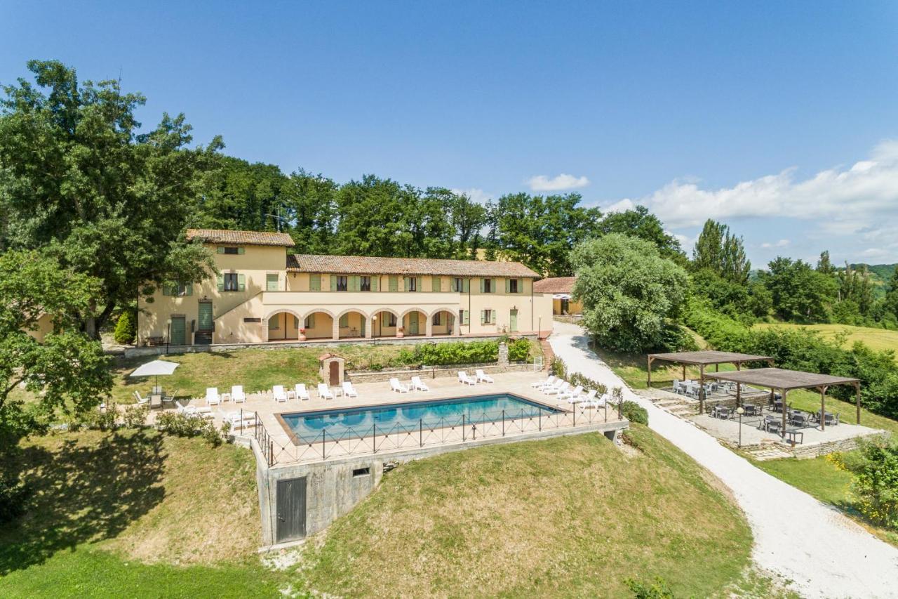 Villa Abadia Farneto Gubbio Exterior foto