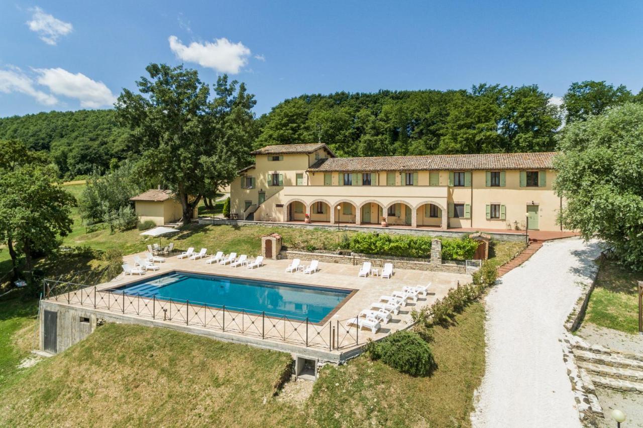 Villa Abadia Farneto Gubbio Exterior foto