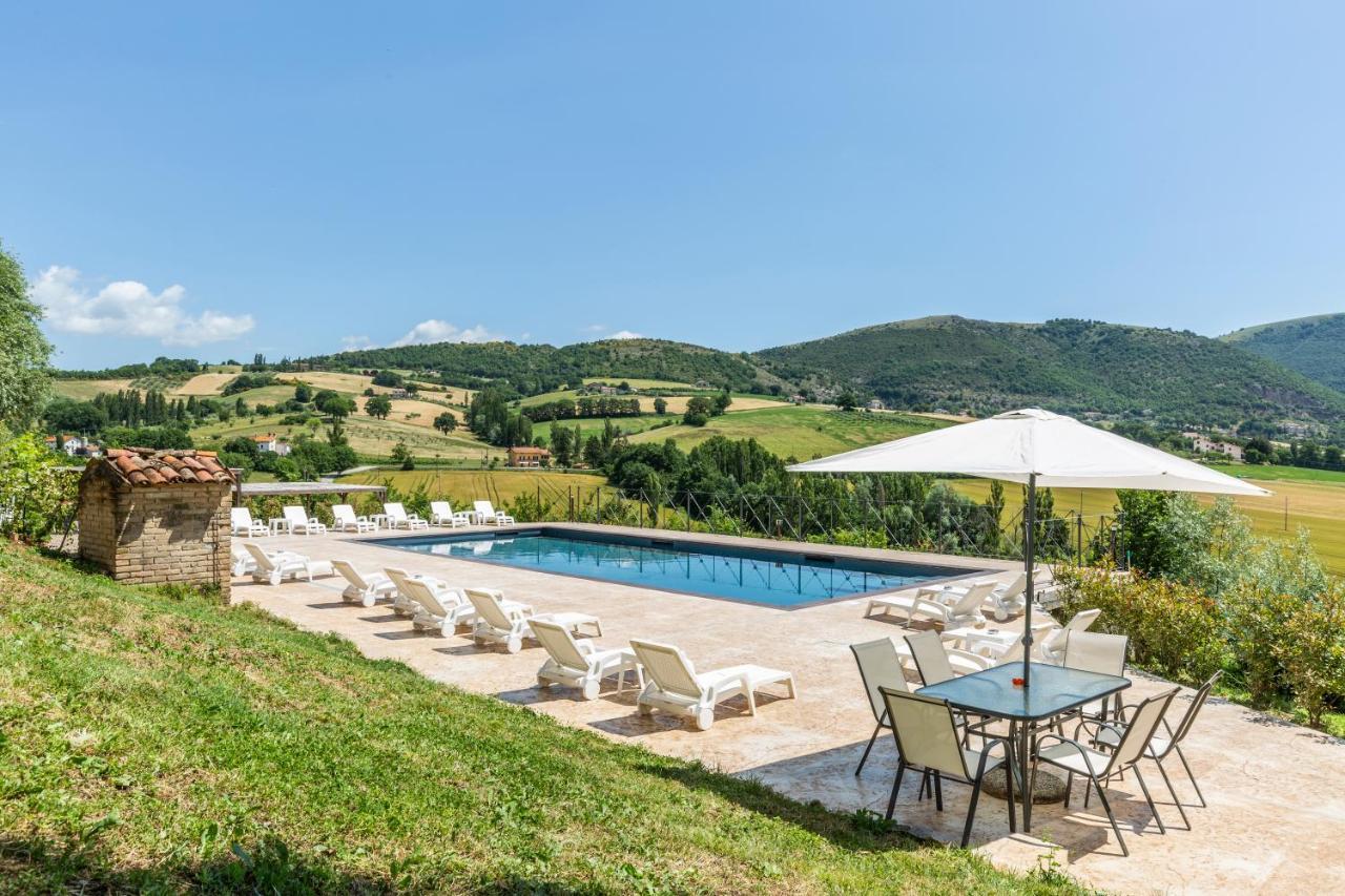 Villa Abadia Farneto Gubbio Exterior foto